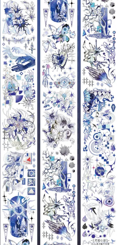 9064-BOBO FISH Studio-Loop-6x100cm Precut Shell Luster PET Tape