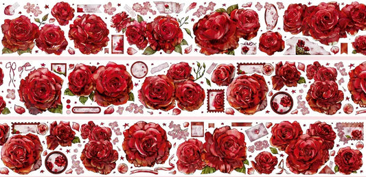 9077-Loop-6x100cm Shell Luster PET Tape