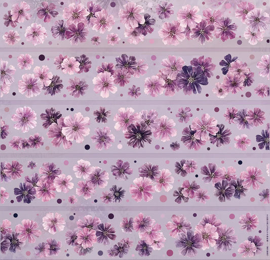 9082-XIAO BAI Studio-Loop-5x125cm Precut Shell Luster PET Tape