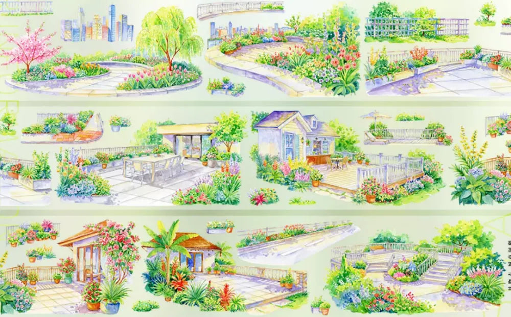 9113-JINGWUZHI Studio-Glossy PET Tape