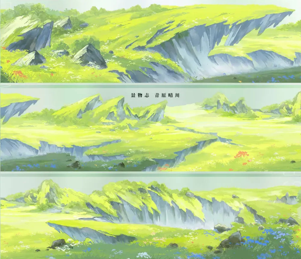 9121-JINGWUZHI Studio-Glossy PET Tape