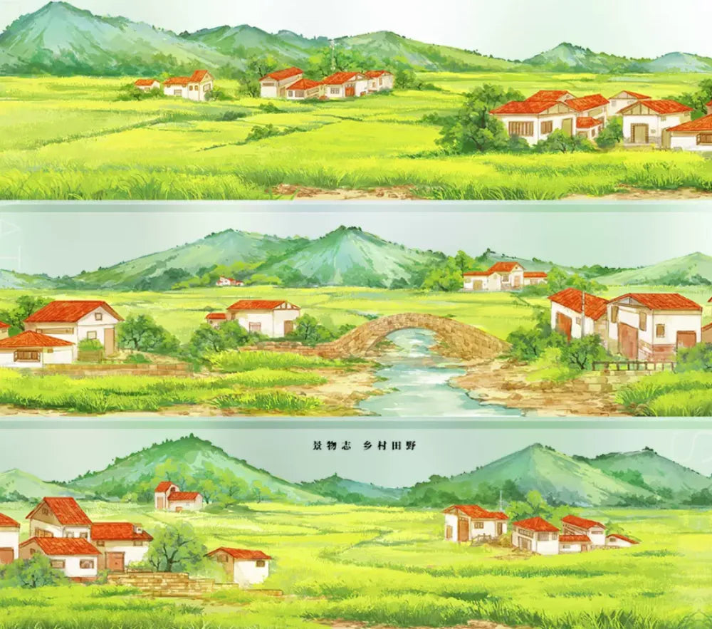 9123-JINGWUZHI Studio-Glossy PET Tape