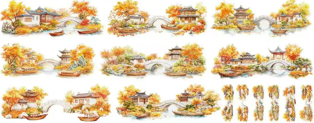 9146-Chen Ran Studio-Loop-8x200cm Glossy PET Tape