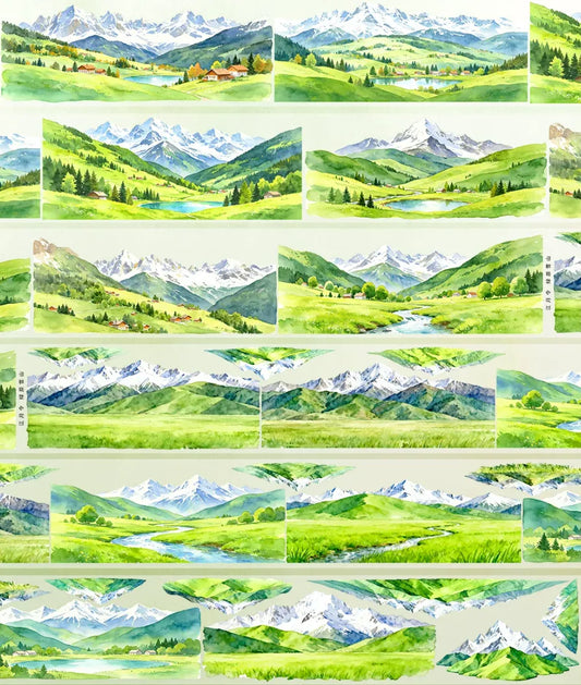 9186-JIANG YUE LING Studio-Loop-7x250cm Glossy PET Tape