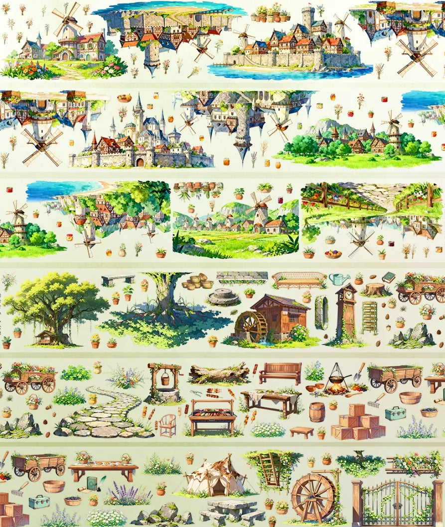 9200-JIANG YUE LING Studio-Loop-7x250cm Glossy PET Tape