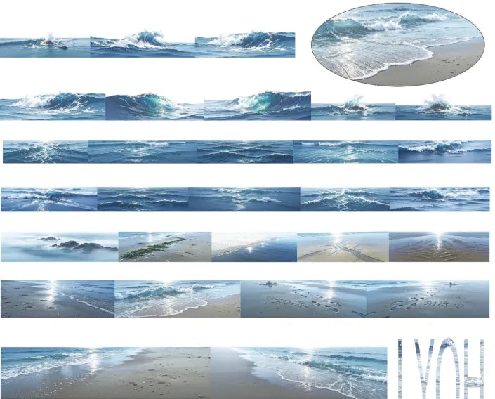 9257-NAI DONG Studio-Loop-5.5x500cm Glossy PET Tape