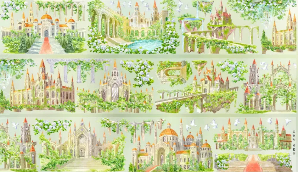 9427-JINGWUZHI Studio-Loop-7x100cm Glossy PET Tape