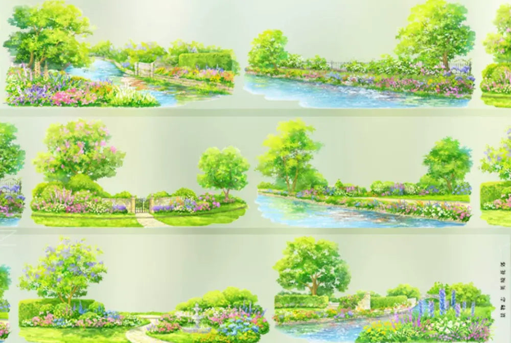 9428-JINGWUZHI Studio-Loop-7x85cm Glossy PET Tape