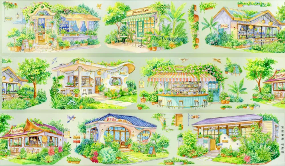9433-JINGWUZHI Studio-Loop-7x100cm Glossy PET Tape
