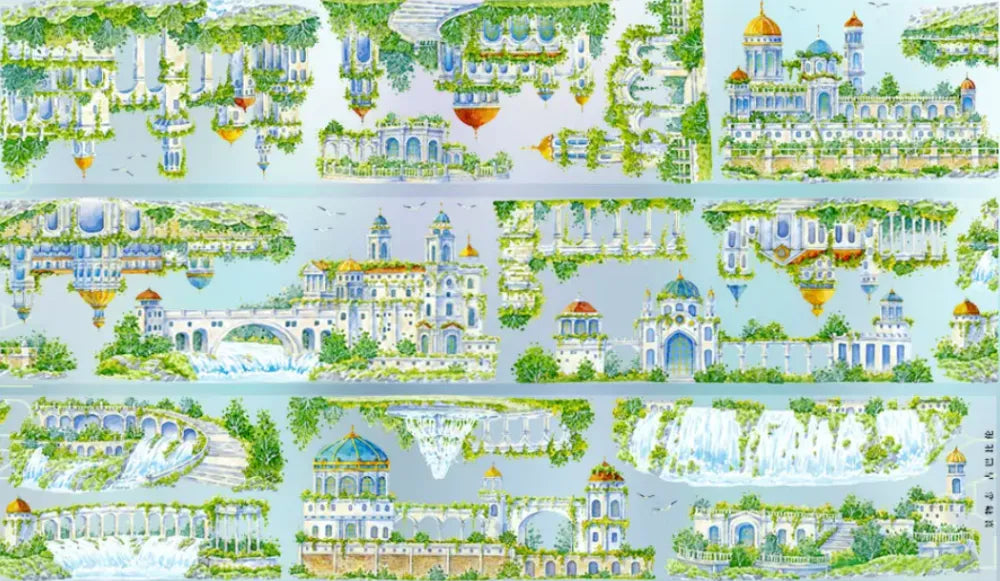 9434-JINGWUZHI Studio-Loop-7x100cm Glossy PET Tape
