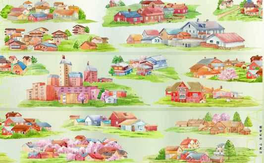 9438-JINGWUZHI Studio-Loop-7x93cm Glossy PET Tape