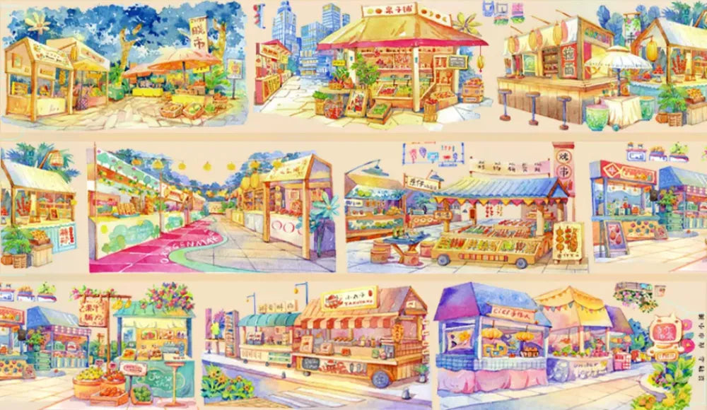 9440-JINGWUZHI Studio-Loop-7x100cm Glossy PET Tape