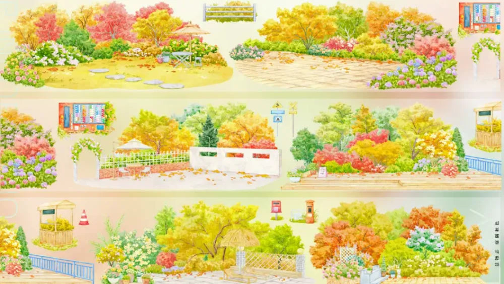 9446-JINGWUZHI Studio-Loop-7x100cm Glossy PET Tape