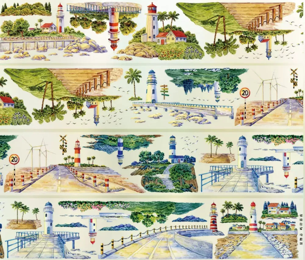 9451-JINGWUZHI Studio-Loop-7x100cm Glossy PET Tape