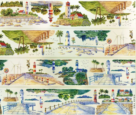 9451-JINGWUZHI Studio-Loop-7x100cm Glossy PET Tape