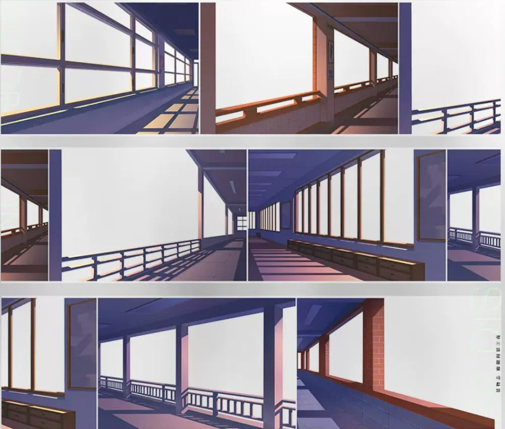 9453-JINGWUZHI Studio-Loop-10.3x91cm Glossy PET Tape