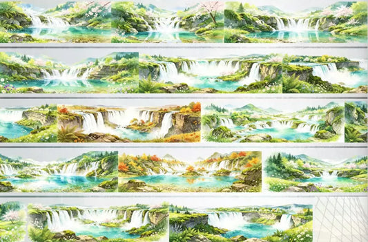 9463-Chen Ran Studio-Loop-8x334cm Glossy PET Tape