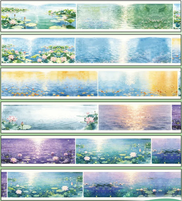 9477-The Moon-Loop-6x250cm Glossy PET Tape