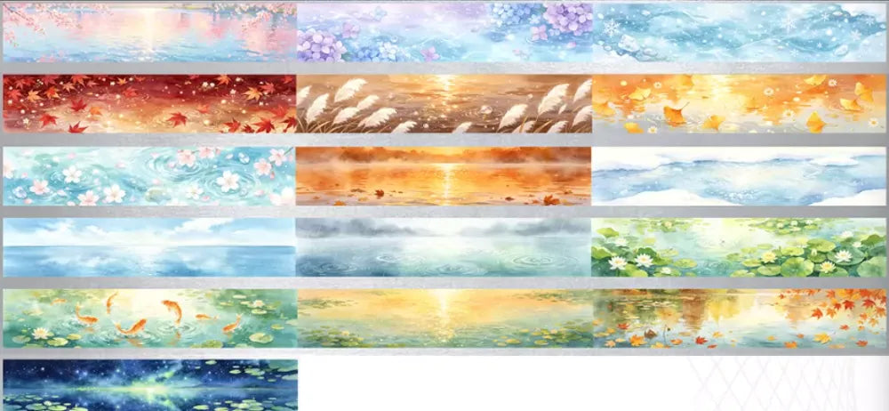 9531-Chen Ran Studio-Loop-6x480cm Glossy PET Tape