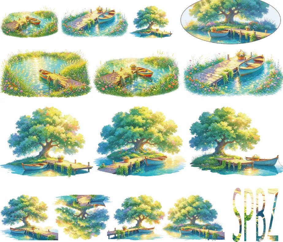 9574-NAI DONG Studio-Glossy PET Tape