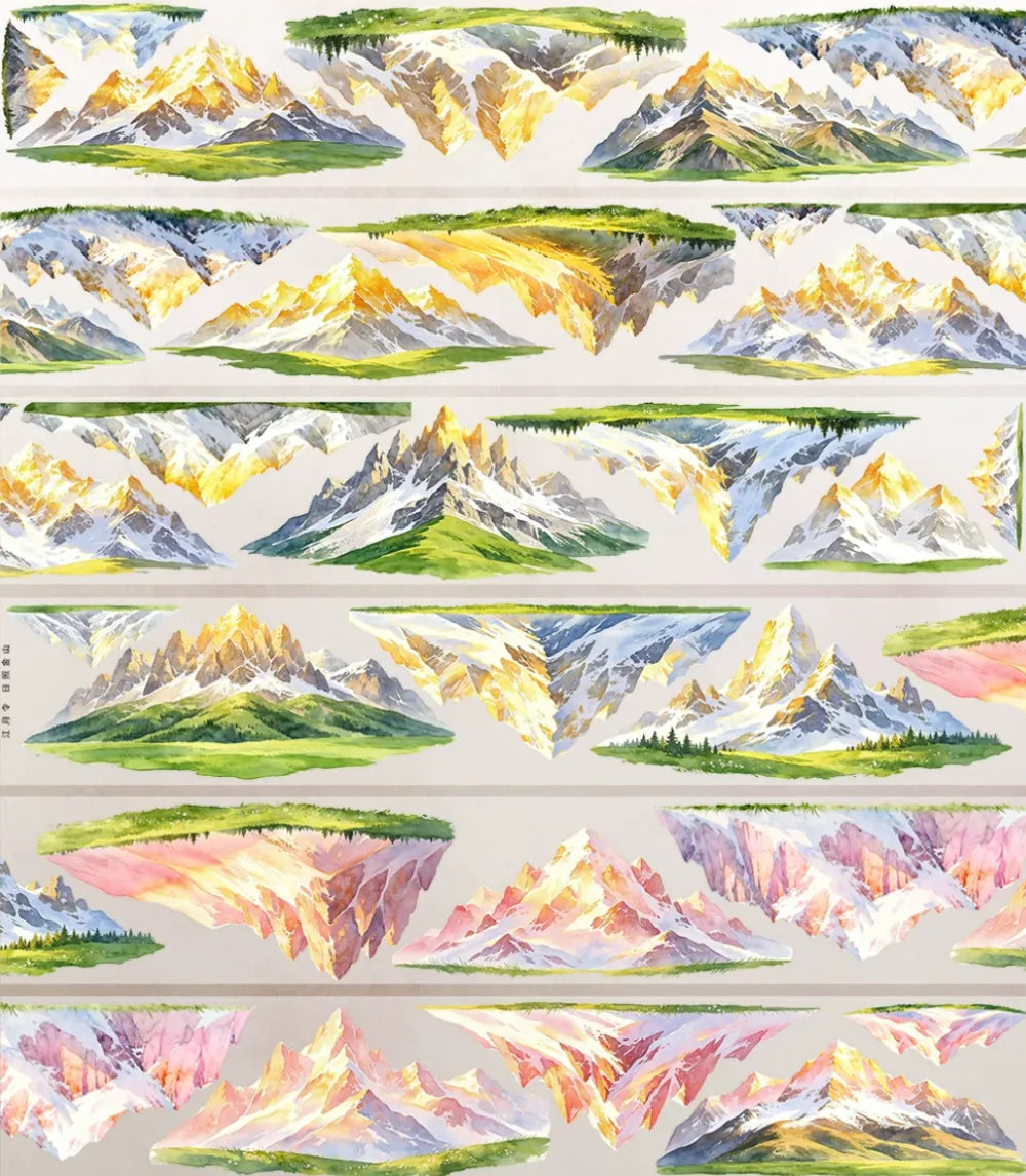 9606-JIANG YUE LING Studio-Glossy PET Tape