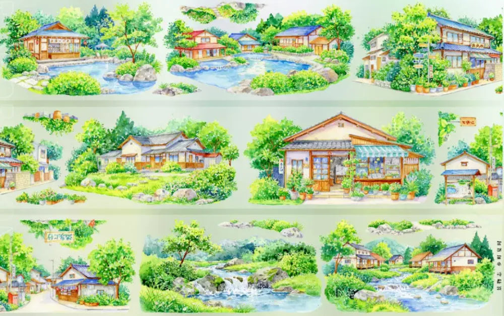 9671-JINGWUZHI Studio-Glossy PET Tape