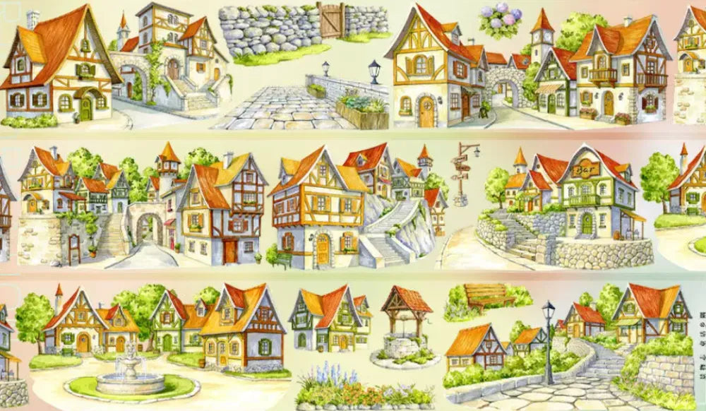 9672-JINGWUZHI Studio-Glossy PET Tape