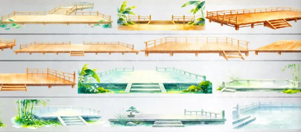 9689-Chen Ran Studio-Loop-5x200cm Glossy PET Tape