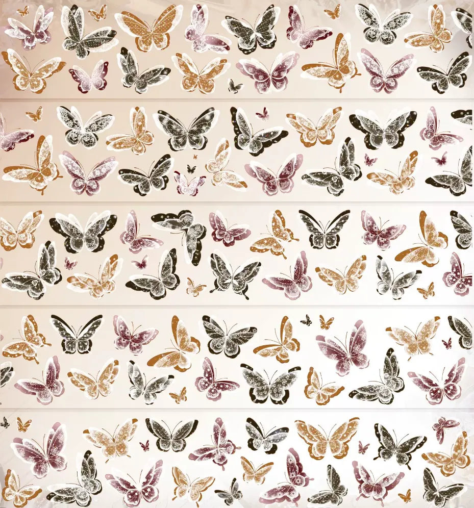 9693-YIER Studio-Precut Shell Luster PET Tape
