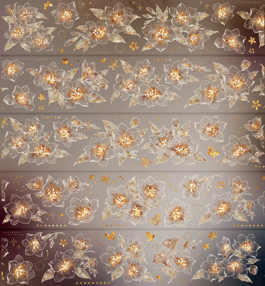 9694-YIER Studio-Precut Shell Luster PET Tape