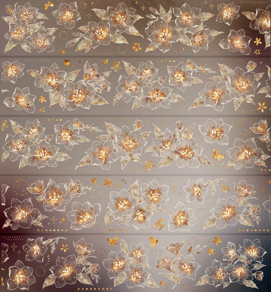 9694-YIER Studio-Precut Shell Luster PET Tape