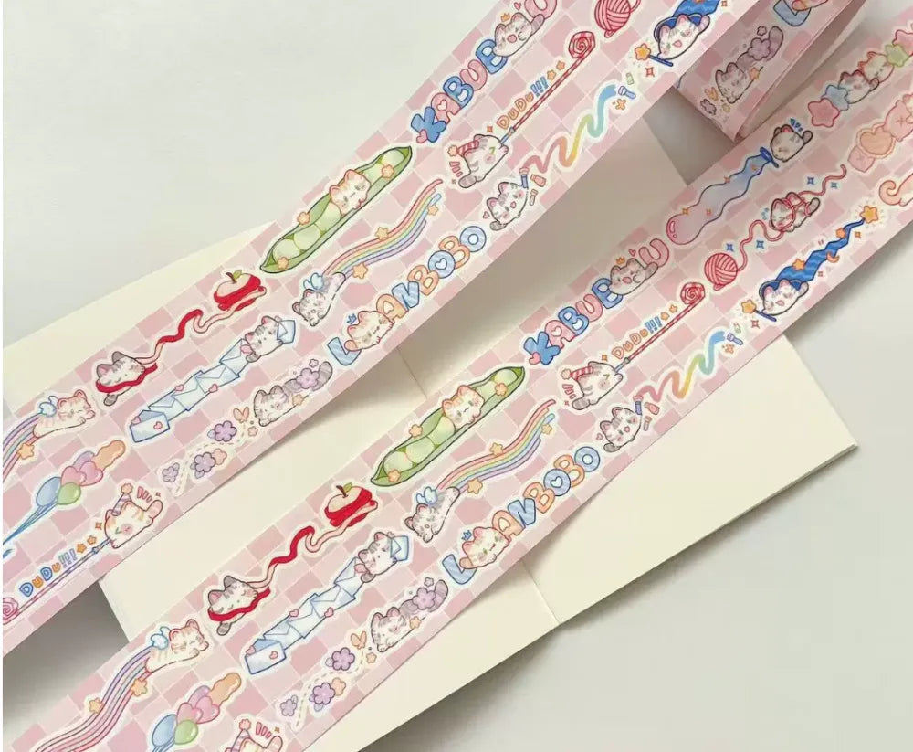 9698-Realheart Studio-Precut Matte PET Tape