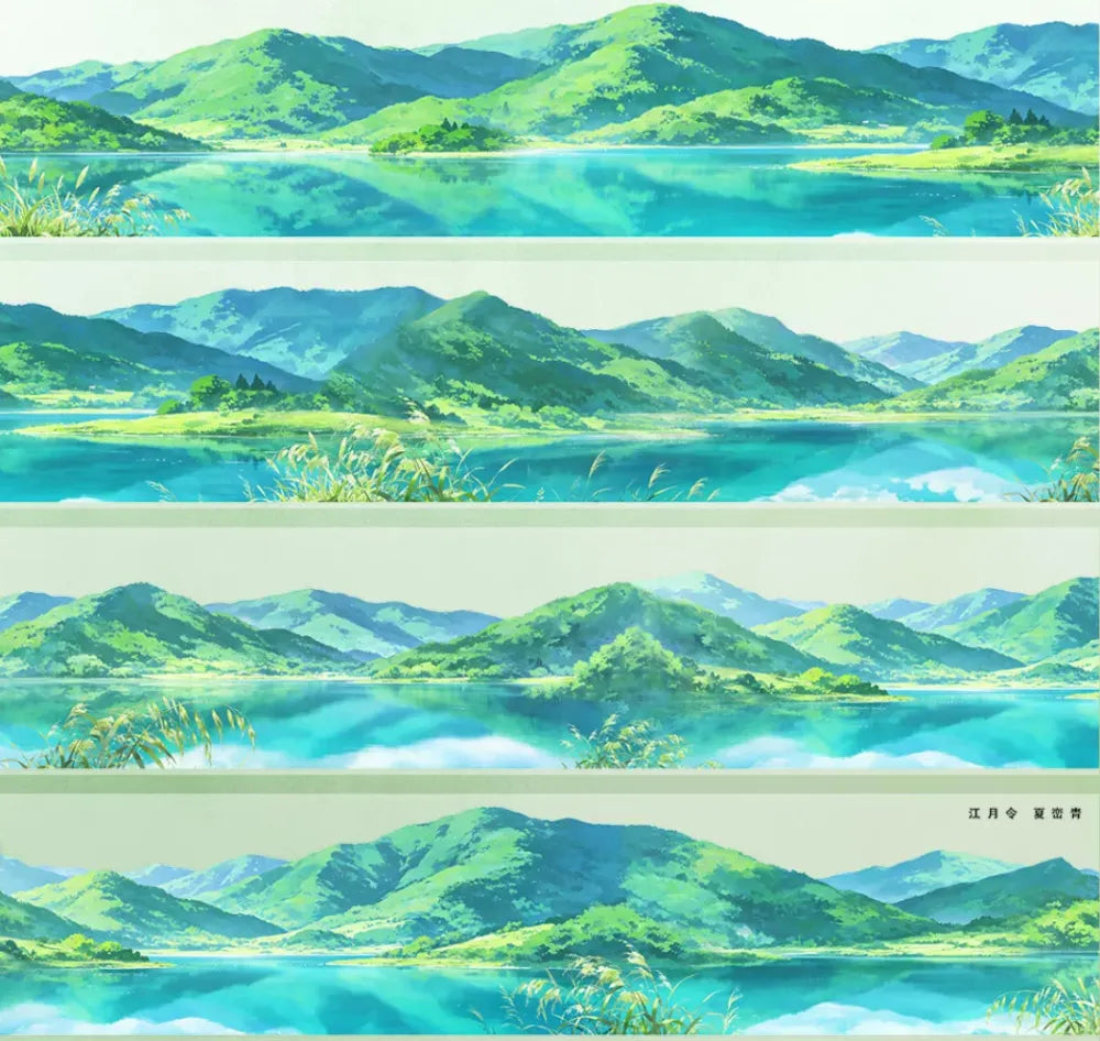 9710-JIANG YUE LING Studio-Loop-6.5x95cm Glossy PET Tape