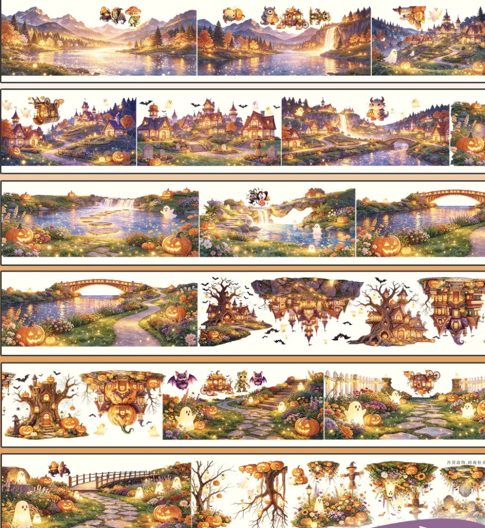 9723-The Moon-Glossy PET Tape