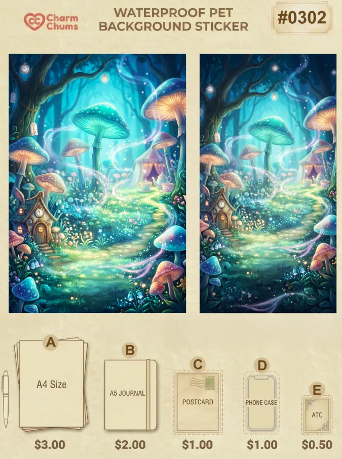 0302-Backgroud Stickers Designed by CharmChums