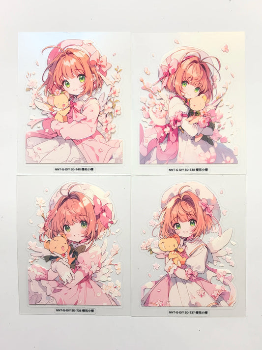 0038-Embossed Sticker