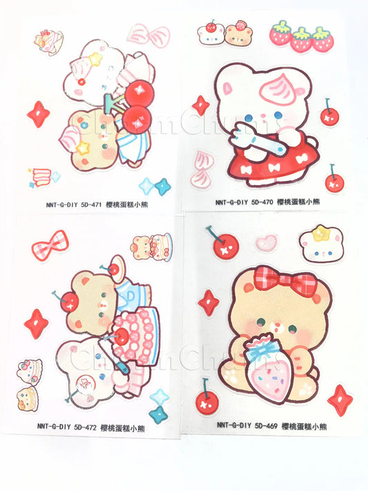 0091-Embossed Sticker