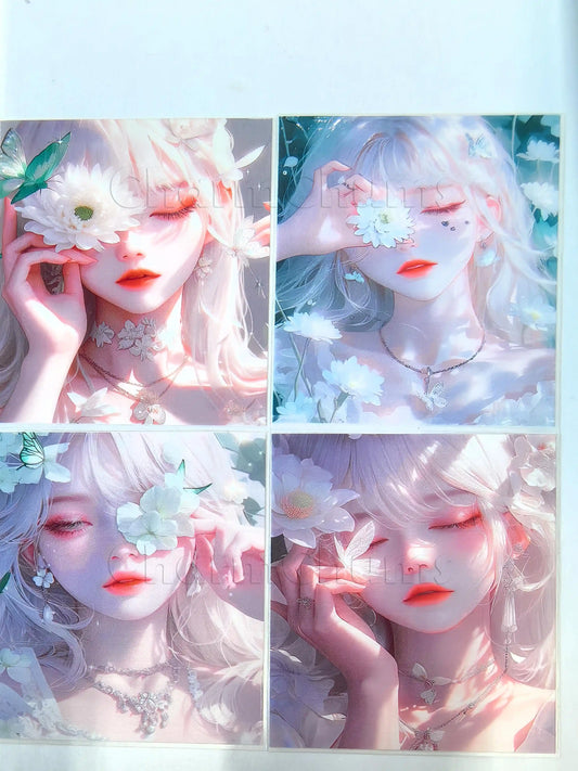 0230-Embossed Sticker