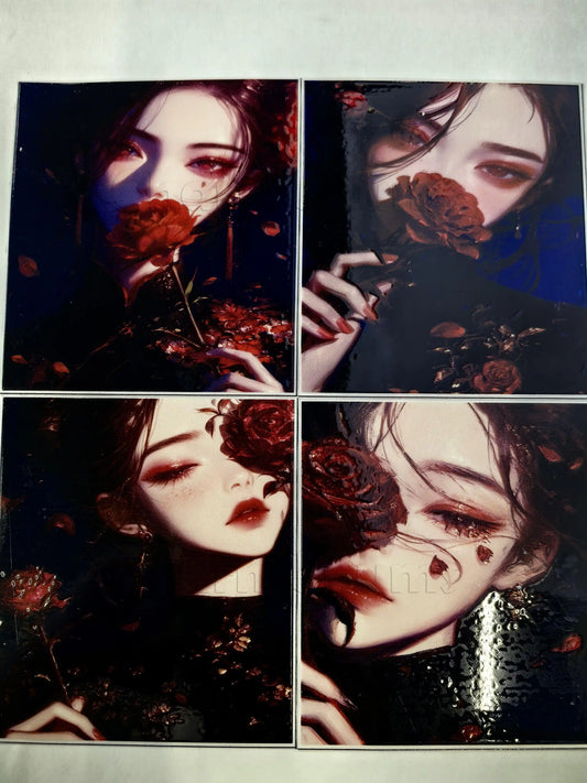 0238-Embossed Sticker