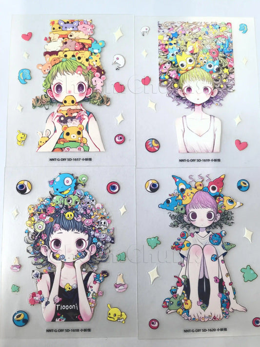 0265-Embossed Sticker