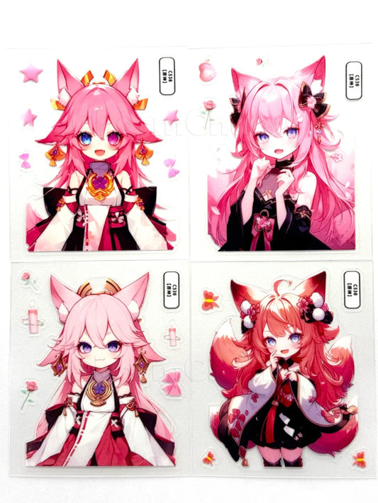 0313-Embossed Sticker