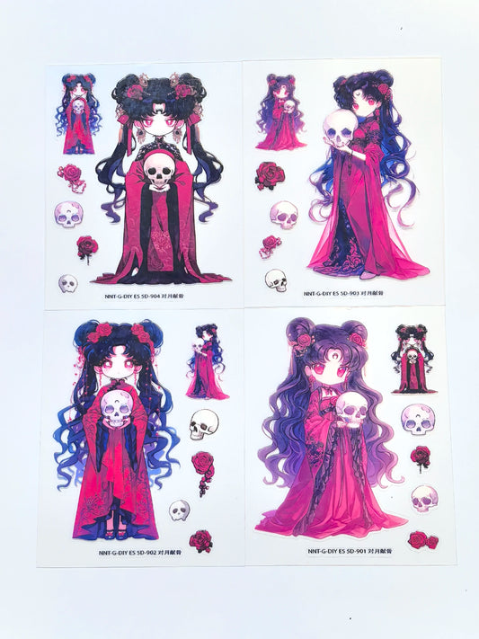 0334-Embossed Sticker