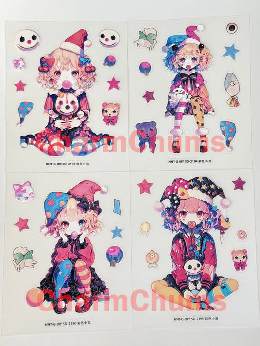 0398-Embossed Sticker