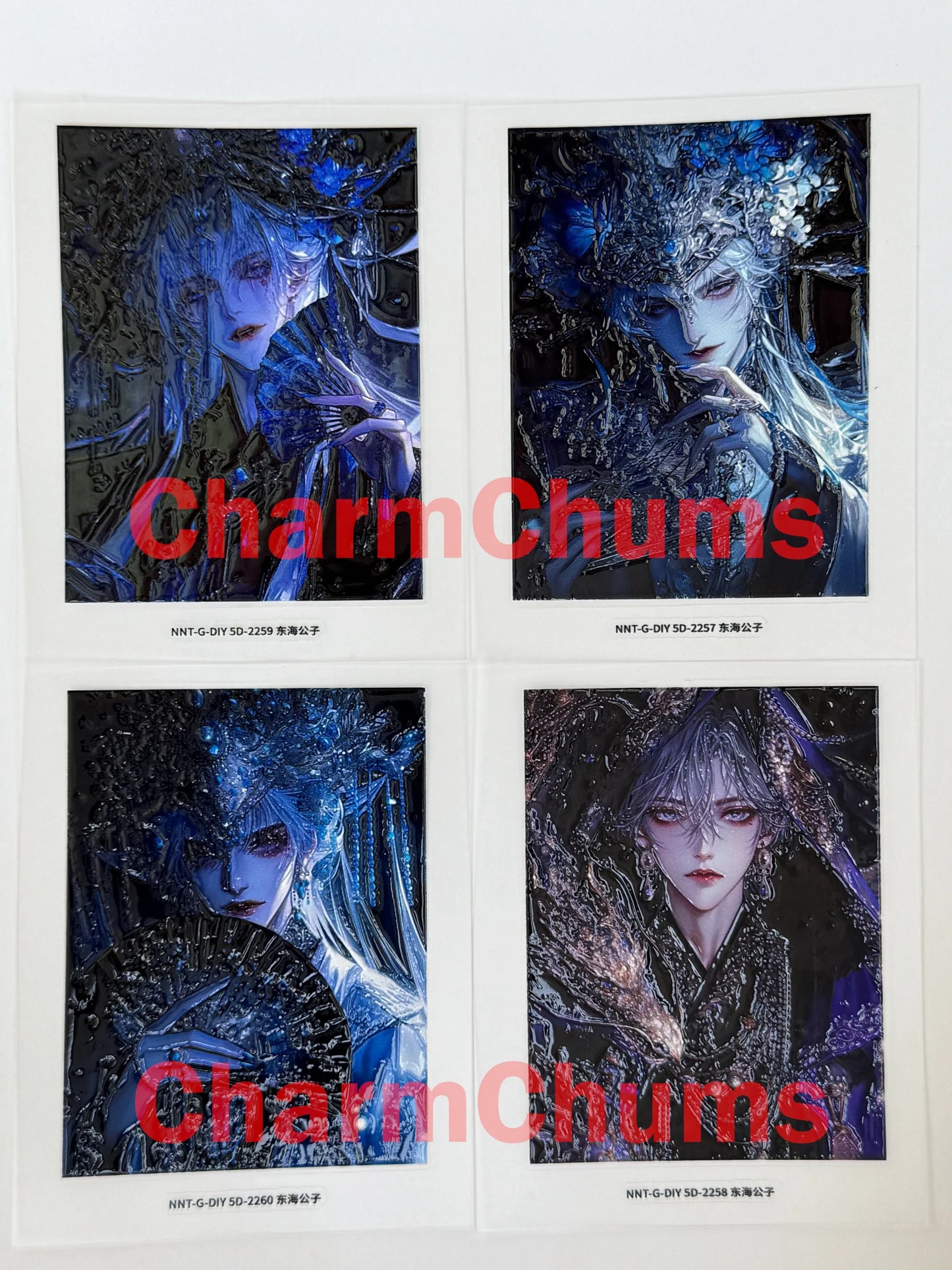 0412-Embossed Sticker