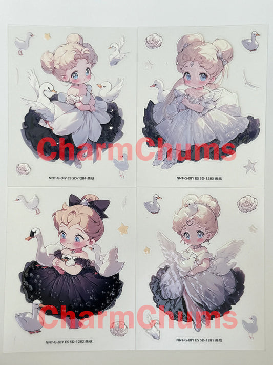 0415-Embossed Sticker