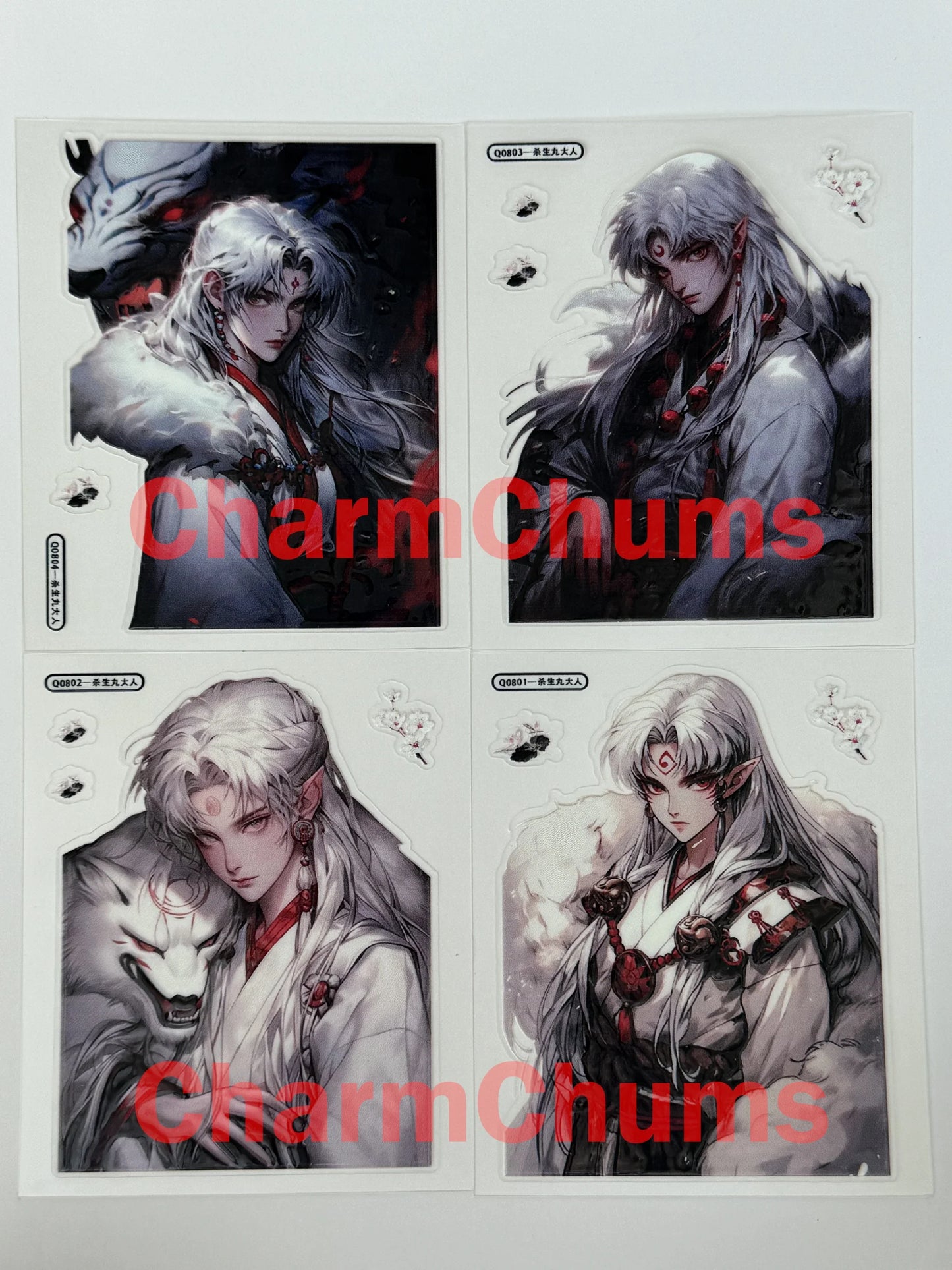 0461-Embossed Sticker