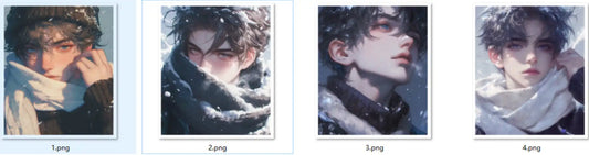 0682-Embossed Sticker