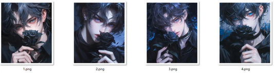 0688-Embossed Sticker