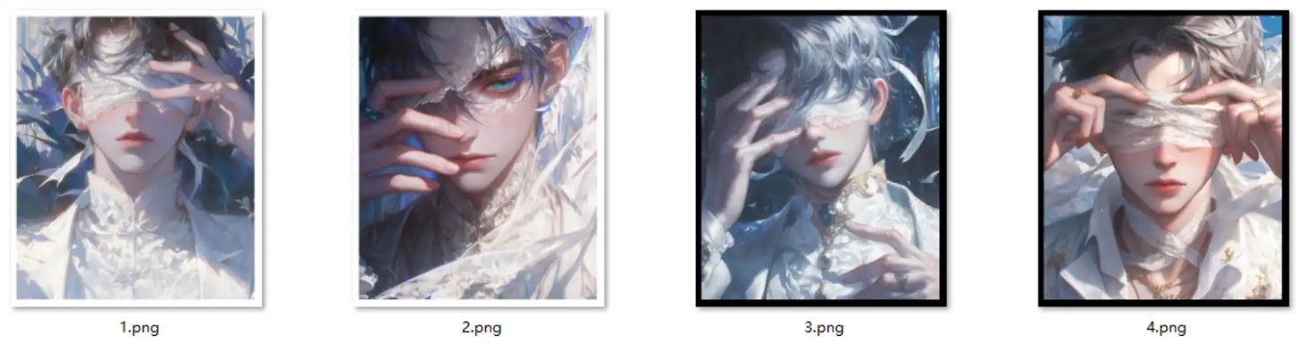 0693-Embossed Sticker