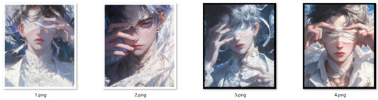 0693-Embossed Sticker